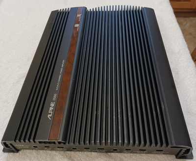 Old School Alpine 3566 Sound Quality 6 Channel Amp Made in Japan