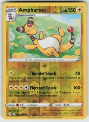 Ampharos 056/203 Evolving Skies Reverse Holo Rare