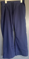 Grey  s Anatomy Barco Scrub Pants Navy Blue Drawstring Straight Leg Women Large