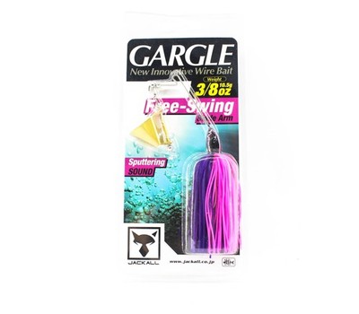 Jackall Gargle Buzzbait 3/8 oz Countersunk Bait Puprle Back Pink (1734)