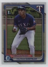 2024 Bowman Chrome Prospects Refractor /499 Yolfran Castillo #BCP-159 8g8