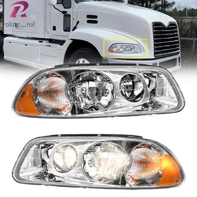 Halogen Headlight For Mack CX CXN CXU GU4 GU5 GU7 GU8 Left&Right w/ Bulb(s) Pair