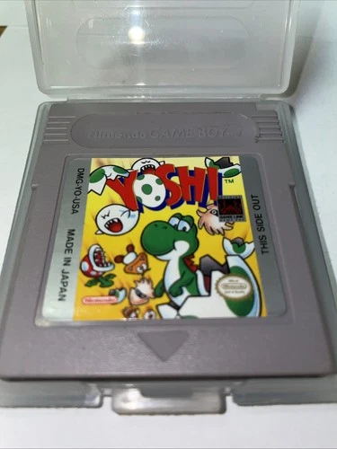 Nintendo Game Boy Original Yoshi Game Authentic