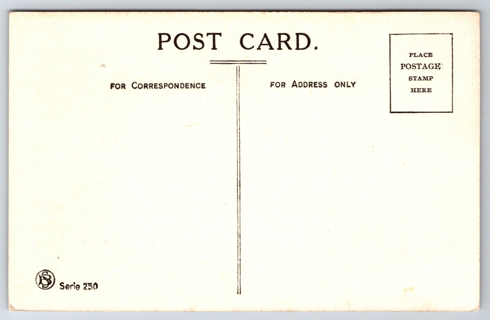 Abstract Art Woman Waterfall Dress Vintage Postcard