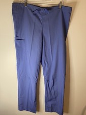 Cherokee Scrub Bottoms Medical Uniform Pants Small Ceil Blue