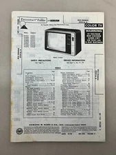 RCA CTC91 Service Manual Sams Photofact Free Shipping