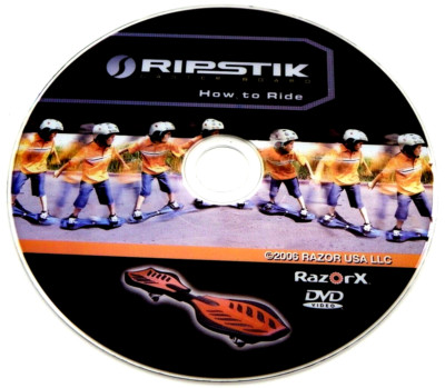 Razorx DVD: How To Ride 2006 Razor Ripstik Caster Board Disc Replacement Only