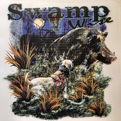 ALL AMERICAN OUTFITTERS SWAMP WISE WILD BOAR HUNYER HOG DOG HUNTING SHIRT #SW-7