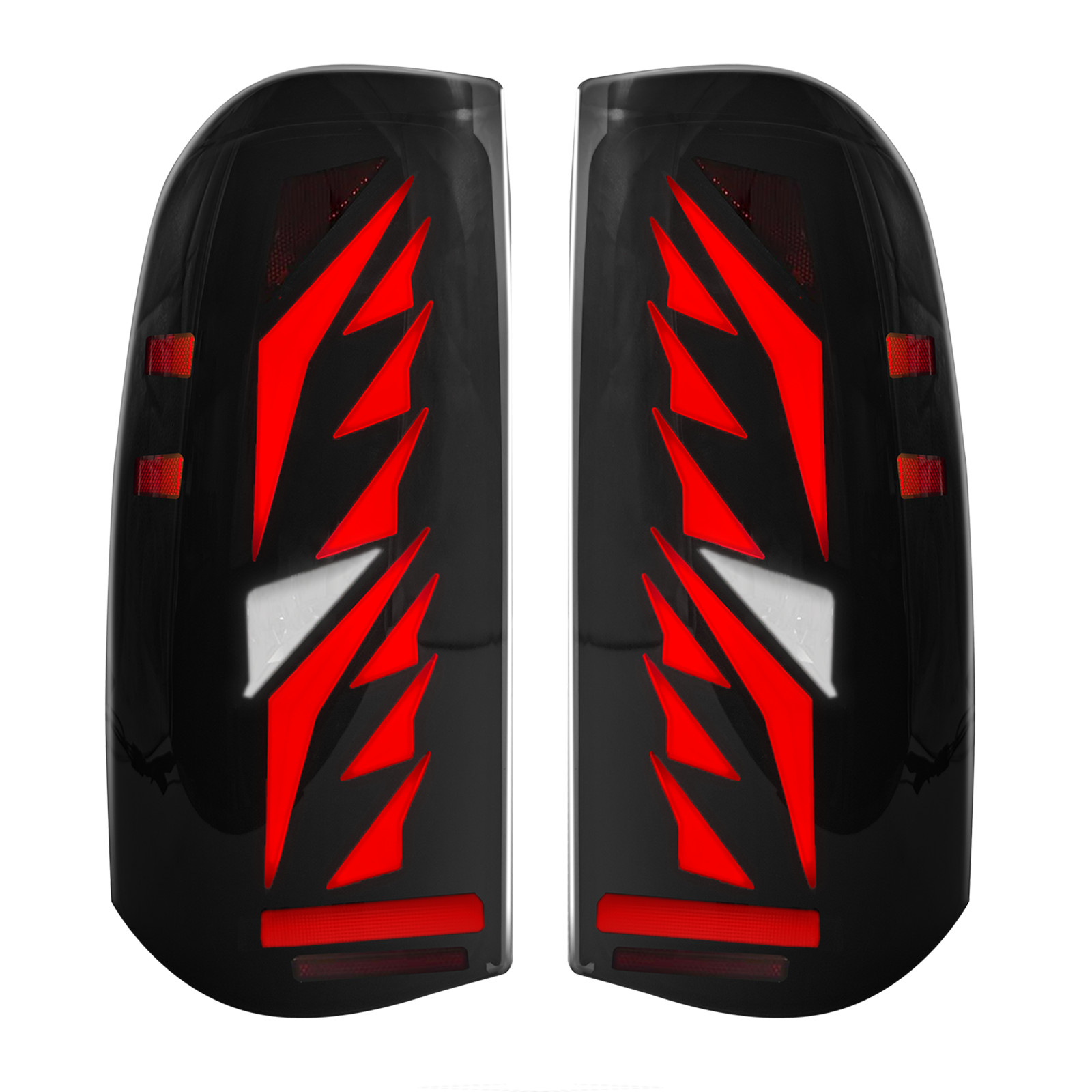 For 2003-2006 Chevy Silverado 1500 1500HD 2500 2500HD 3500 LED Tail Lights Lamps