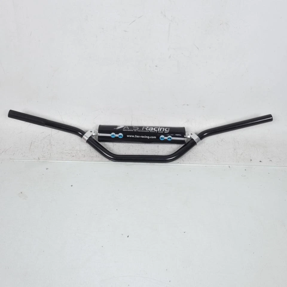 Guidon Noir Ø22mm universel 3AS Racing pour moto KTM 65 SX 2003-12 GUI3AS699-001 - Photo 2/4
