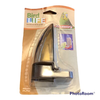 Penn Plax Bird Life BA310 seed Feeder Brown Plastic vertical New!