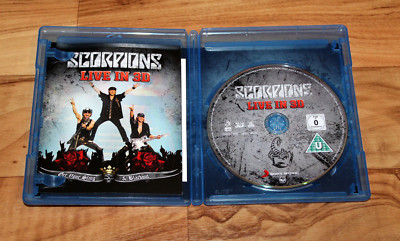 Scorpions Live in 3D Get Your Sting & Blackout BLURAY | eBay