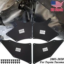 Splash Shield For Toyota Tacoma 05-23 Fender Liner Apron Seal Mud Flaps W/ Clips