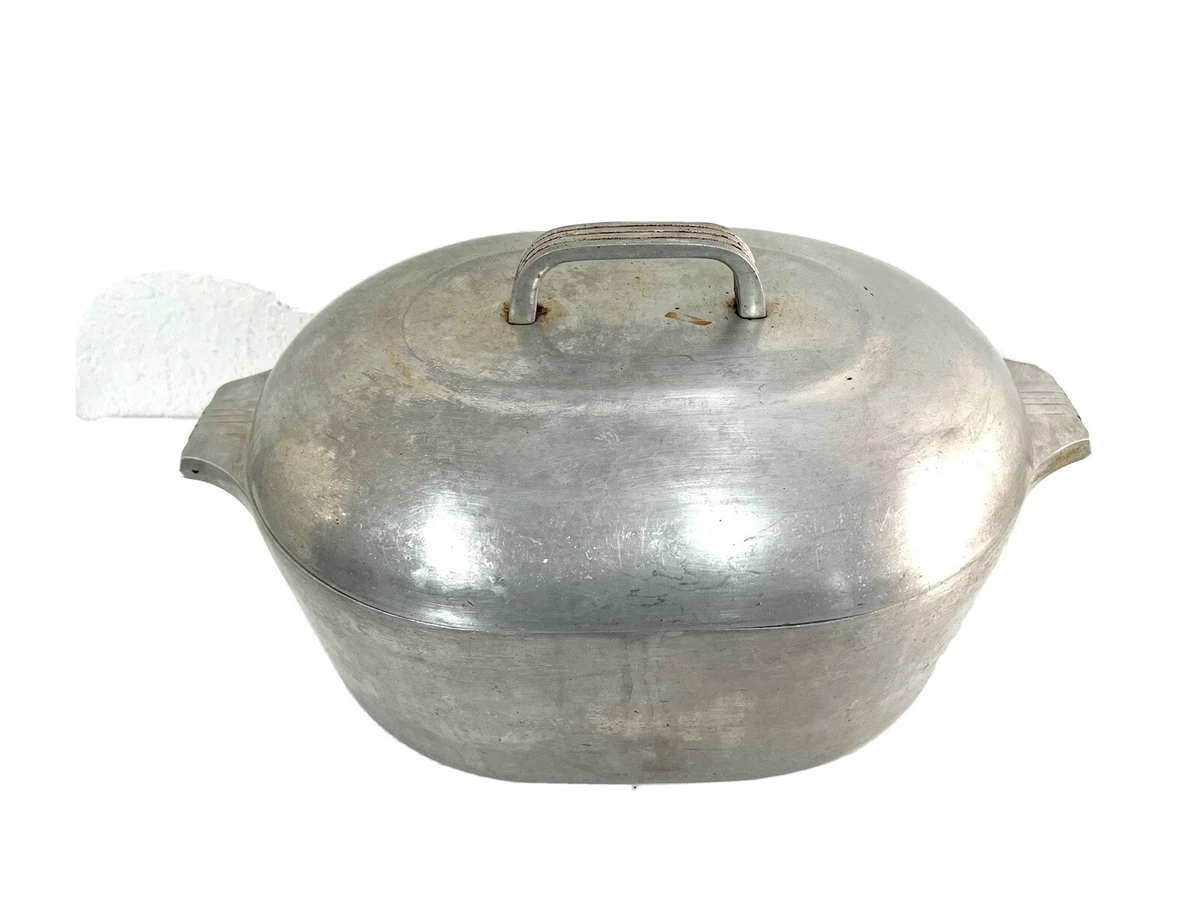 VTG Wagner Ware 4265-M Magnalite Cast Aluminum Oval Roaster Dutch Oven