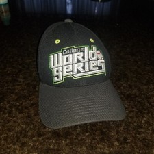 Zephyr College World Series Hat Cap Fitted Black Youth Fast Shipping