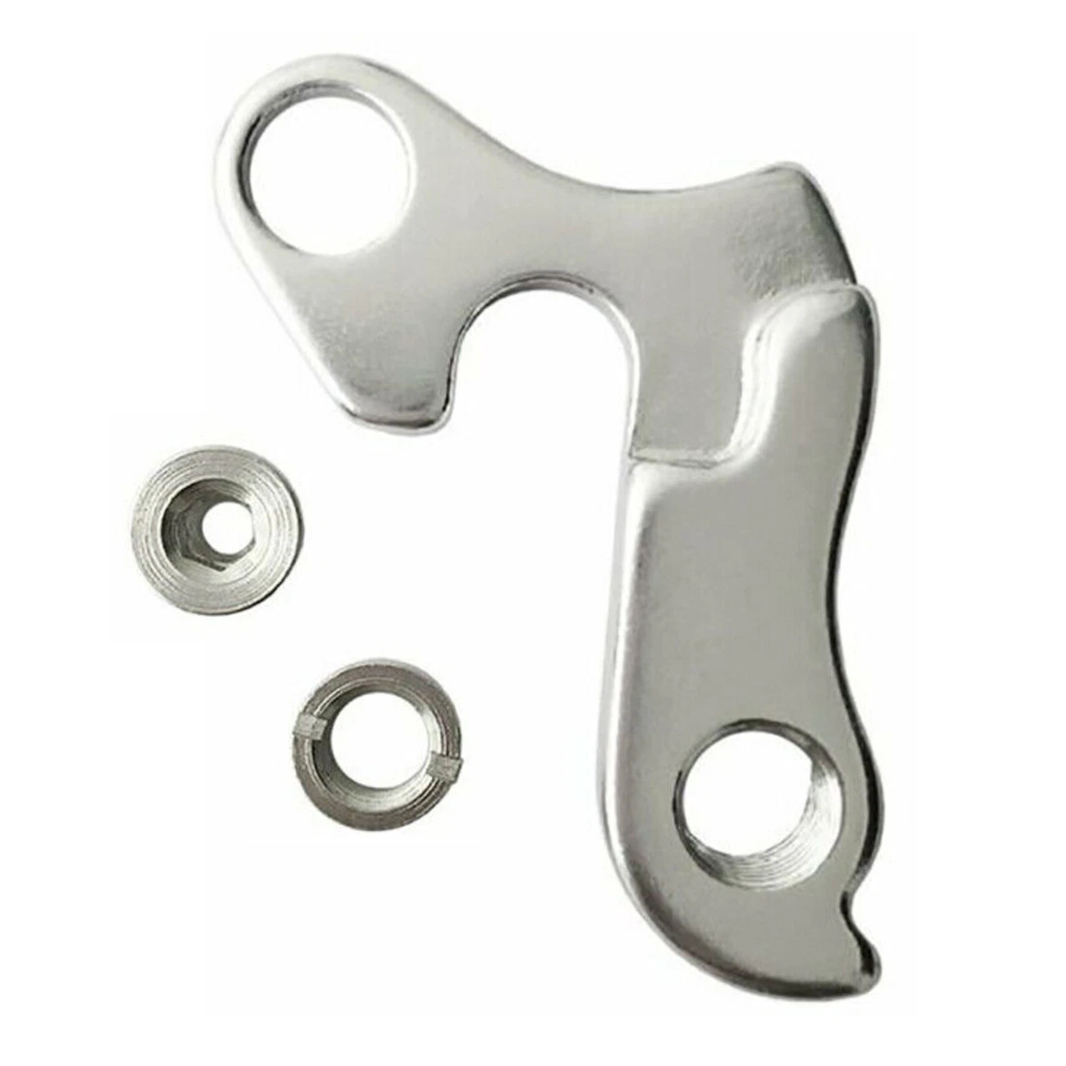 Aluminum Bike Rear Derailleur Hanger Bracket With Nuts For