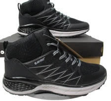 Hi-Tec Trail Destroyer Shoes Hiking Lightweight Boots Black Mens Sz 11
