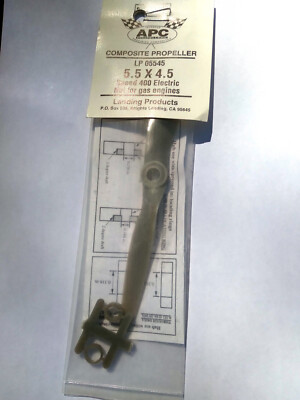 APC LP05545 5.5 X 4.5 propeller speed 400  NEW  RARE