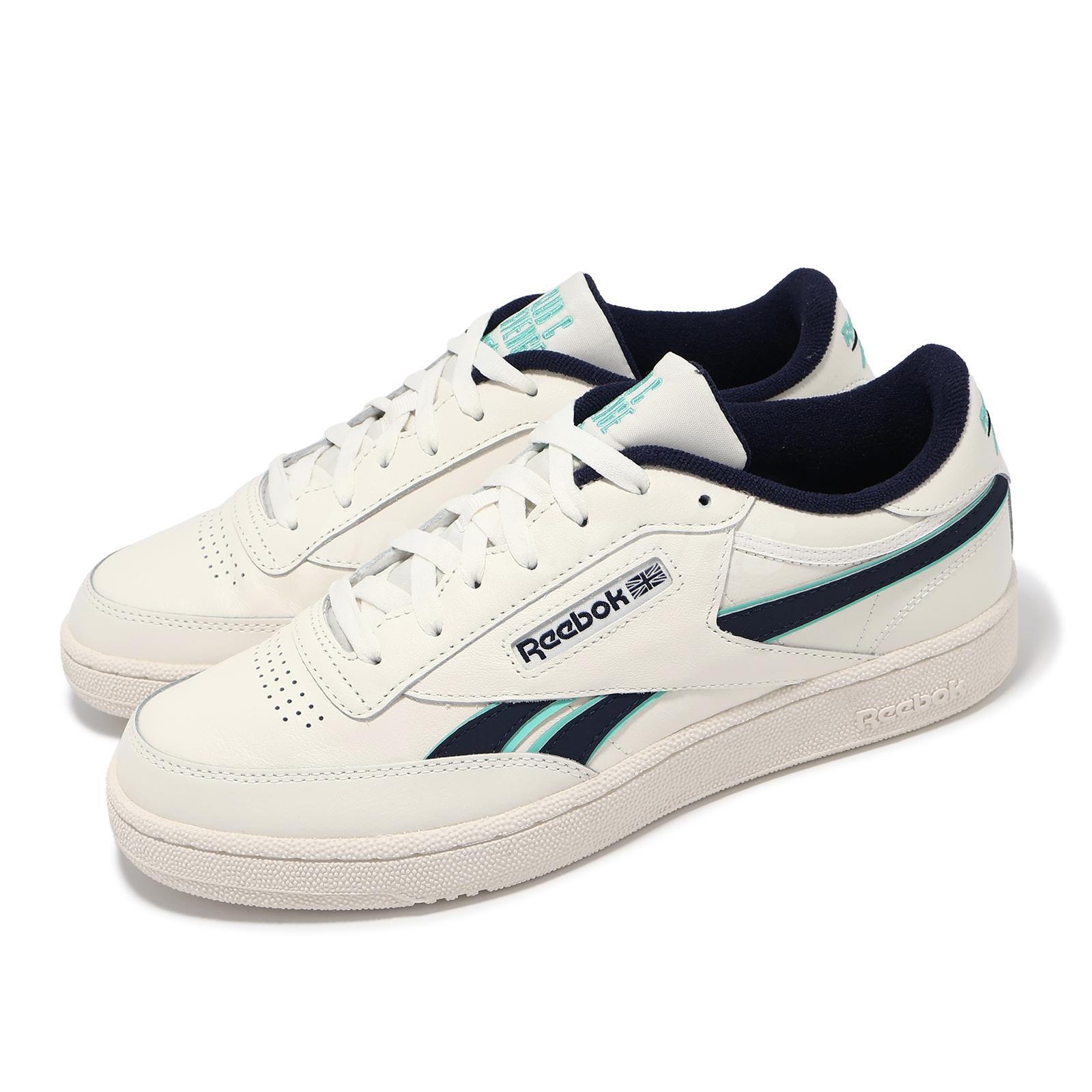 Reebok Club C Revenge Chalk Victory Navy Cyber Mint Men Casual Shoes 100033712