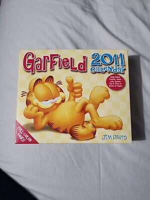 2011 Garfield Day To Day Calender New In Box Andrews McMeel Publishing Jim Davis