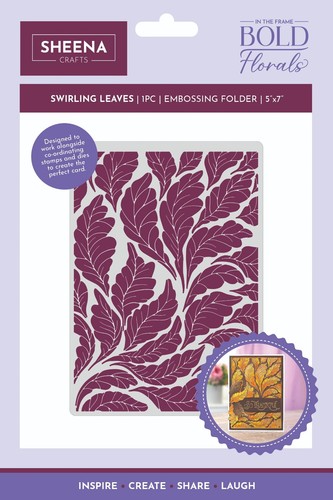 Sheena Douglass - In The Frame Bold Florals - Stamp, Dies, Embossing Folder - Picture 13 of 54