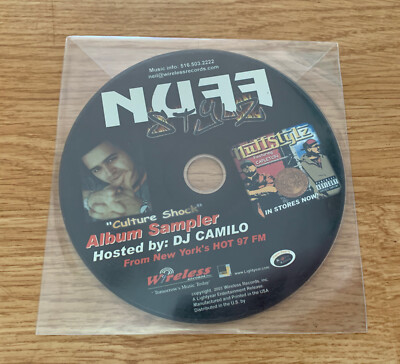 Nuff Stylz   Culture Shock Album Sampler CD DJ Camilo Lightyear Entertainment