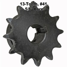 NEW 13T Tooth 41 Sprocket Gear with 5/8" Bore for Jackshaft Mini Bike Go Kart