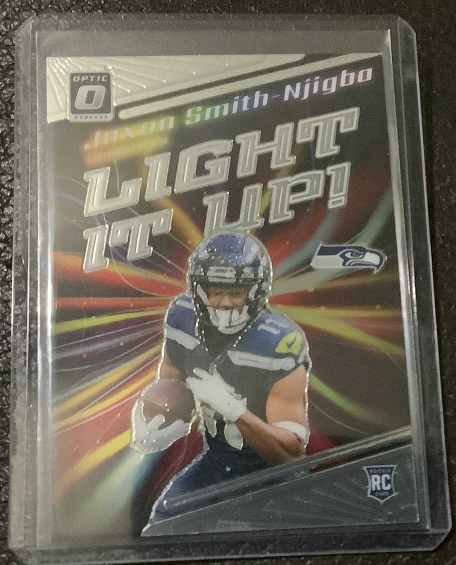 2023 Donruss Optic Light it Up Jaxon Smith-Njigba #LU-JSN Seahawks 🍀