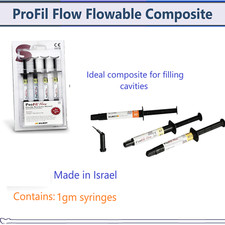 Dental ProFil Flow Flowable Composite Micro-Hybrid Composite 4/pk - Silmet USA
