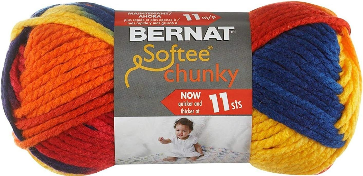 Bernat Softee Chunky Ombre Yarn (6Pack) School Yard 16112929134 eBay