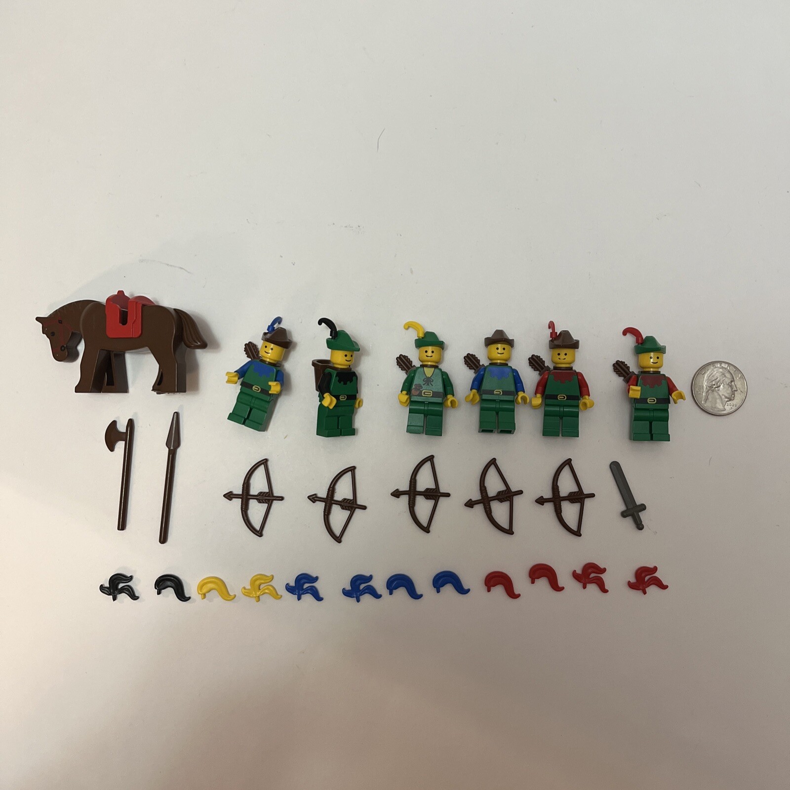 Lego 6066 Minifigure Vintage Lot 99% Complete