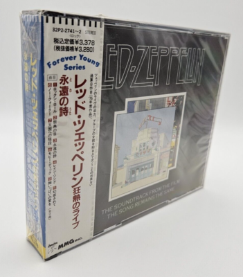 LED ZEPPELIN SEALED The Song Remains The Same Japan 2CD 32P2-2741
