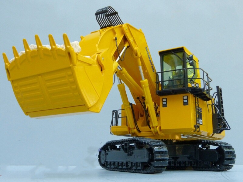 KOMATSU PC2000 ミニチュア 重機 1/50 1/50 Scale Komatsu