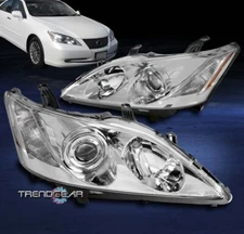 For 2007 2008 2009 Lexus ES350 [HID Xenon/AFS] Projector Headlights Lamps Chrome