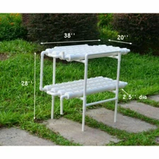 Hydroponic 72 Plant Site Grow Kit Indoor or Outdoor Grow System for Beginners   