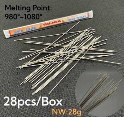 Dental Lab Solder NiCr High Temperature Welding Rod Ceramic Soldering Material