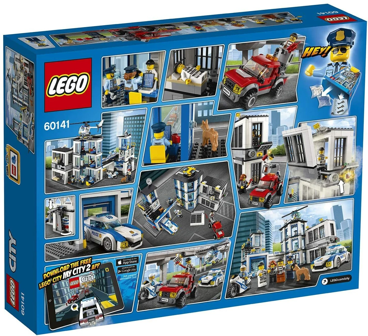 LEGO 60246 City Police Le Commissariat de Police