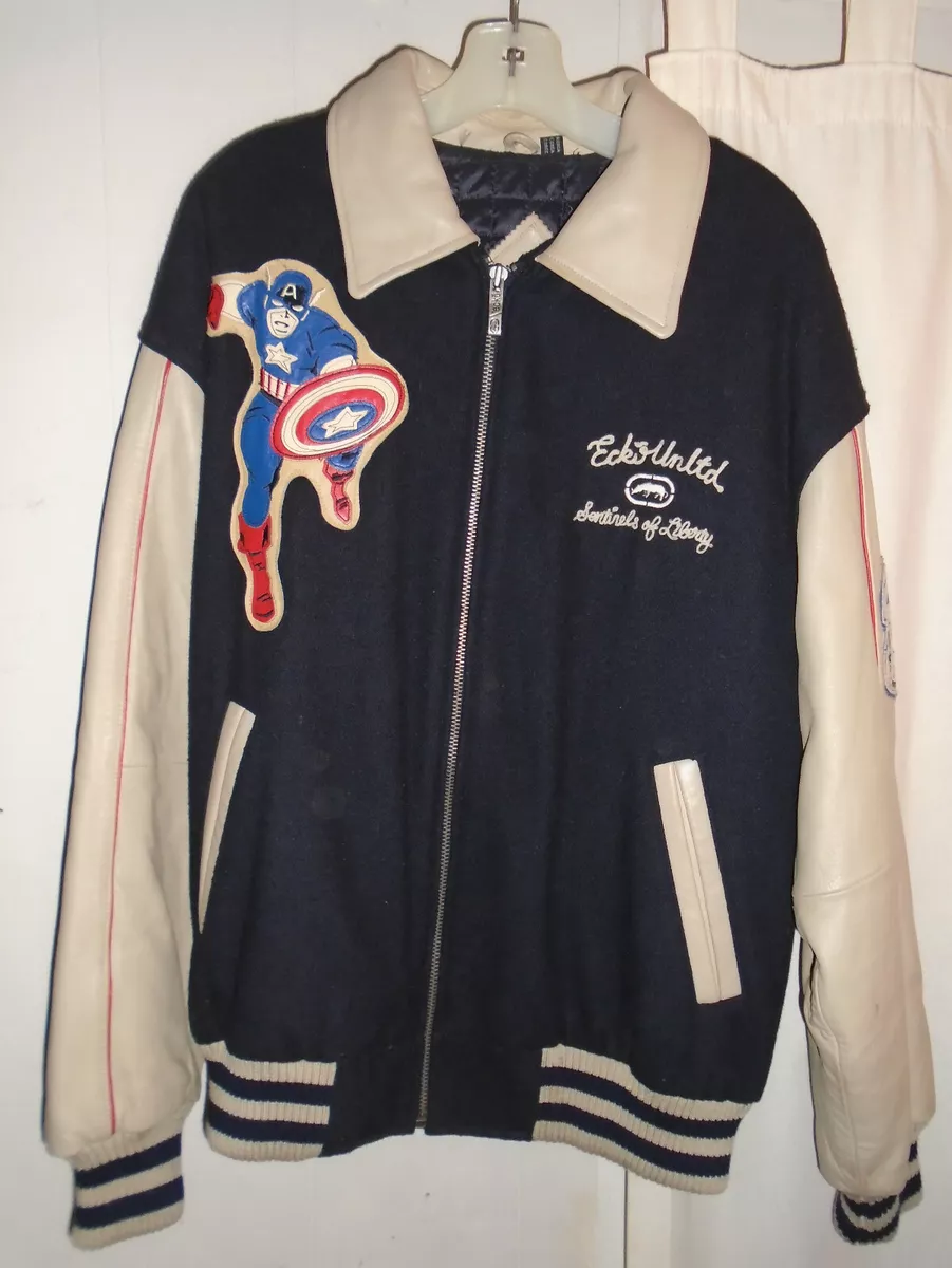 Captain america hotsell letterman jacket