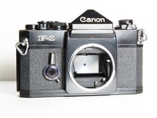 Canon F-1 35mm SLR Film Camera Body Only - Tested read 