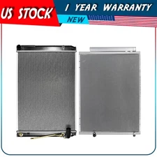 Radiator and AC Condenser Kit For 2004 2005 2006 Toyota Sienna
