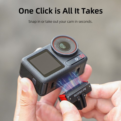 Convenient Magnetic Attachment System for DJI Action 5 Pro Accessories - Bild 9 von 12