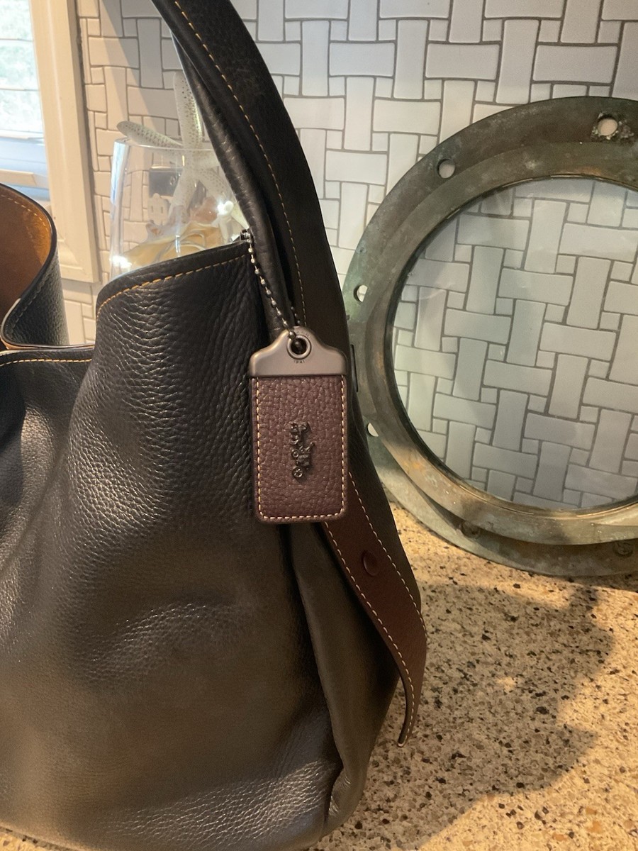 COACH 1941 BANDIT HOBO 39 Glovetanned Pebble Leather Handbag 87363