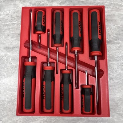 8 Piece Screwdriver Set Storage Tray For ICON by S3D Printing ICST.1