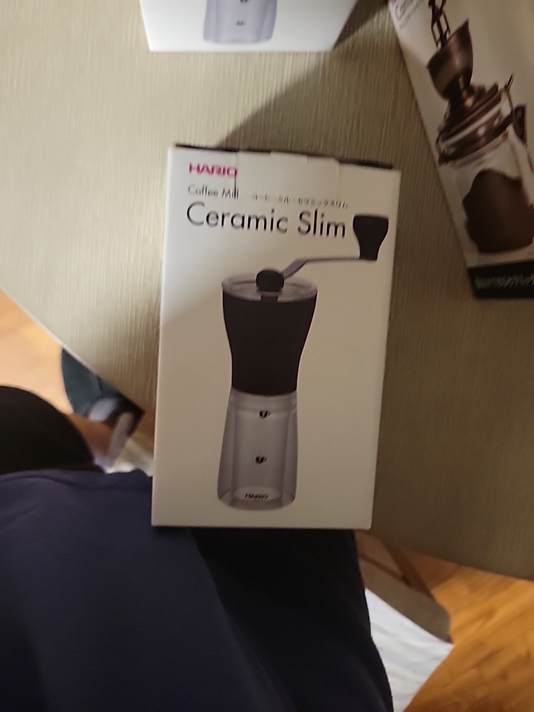 Hario Ceramic Coffee Mill - Ceramic Slim Manual Coffee Grind