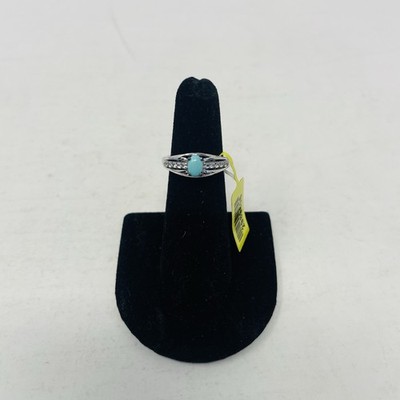 Arizona Sleeping Beauty Turquoise Cambodian Zircon 925 Sterling