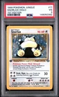 1999 POKEMON JUNGLE 1ST ED #11 SNORLAX-HOLO PSA 3