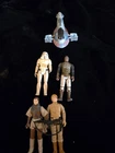 Small Lot of 4 Vintage Star Wars Action Figures (1977 thru 1983)