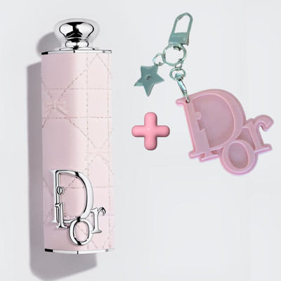 New Dior Addict Pink Bow Lipstick Case 2026 Limited Edition + Scented Keychain
