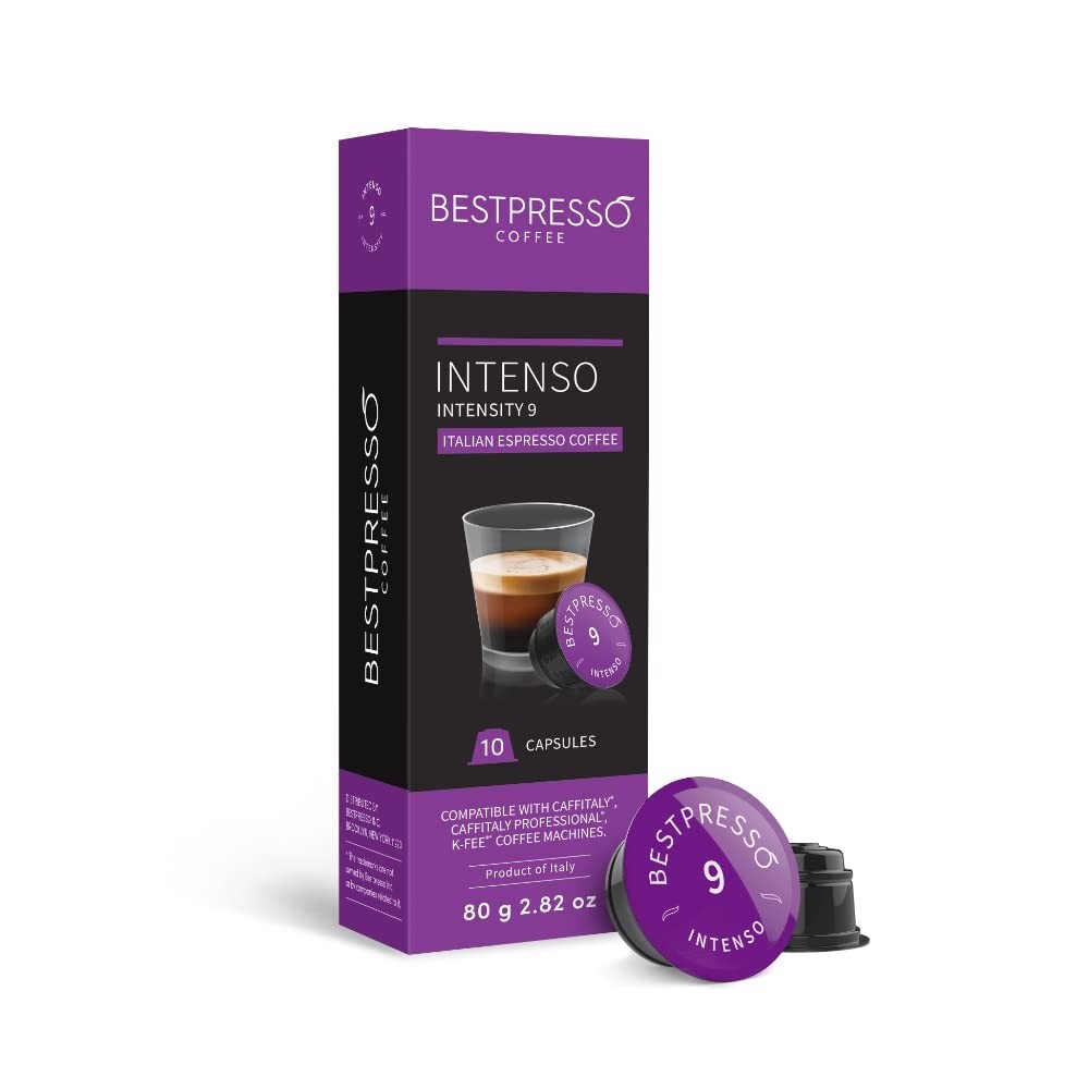 Bestpresso Coffee capsules compatible with Starbucks 80 Count (Pack of 1) 