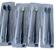 Micro Nano 8 Toothbrushes Ultra Soft 20000 Bristles Manual Brush 4 Pks 8
